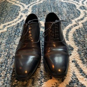 EUC Dark Blue Reaction Kenneth Cole Dress Shoes